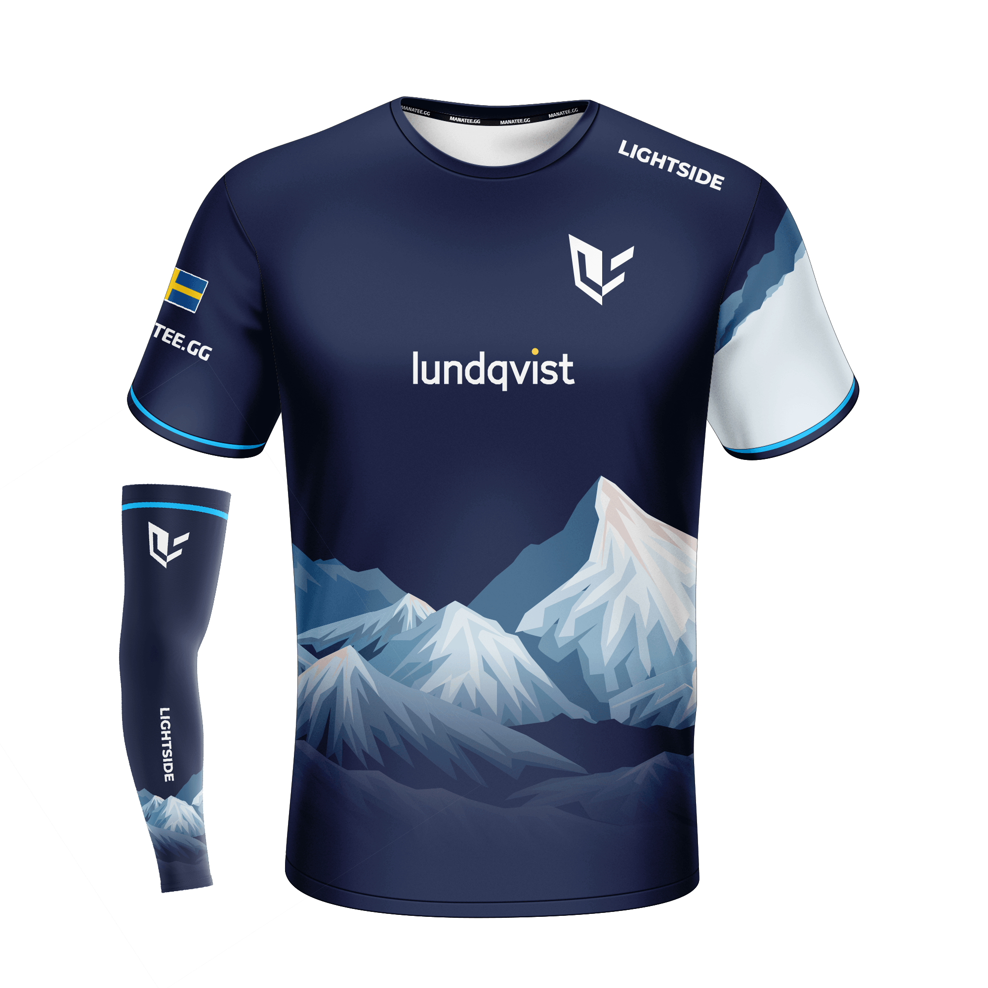 Lundqvist Lightside Jersey + Gaming Sleeve 2026 – Manatee